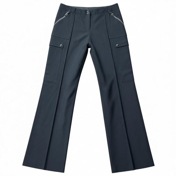 Burberry Wool Lined Black Trousers Women’s Size 6 Excellent - Picture 1 of 7